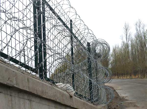 鍍鋅鐵路刺絲滾籠價格